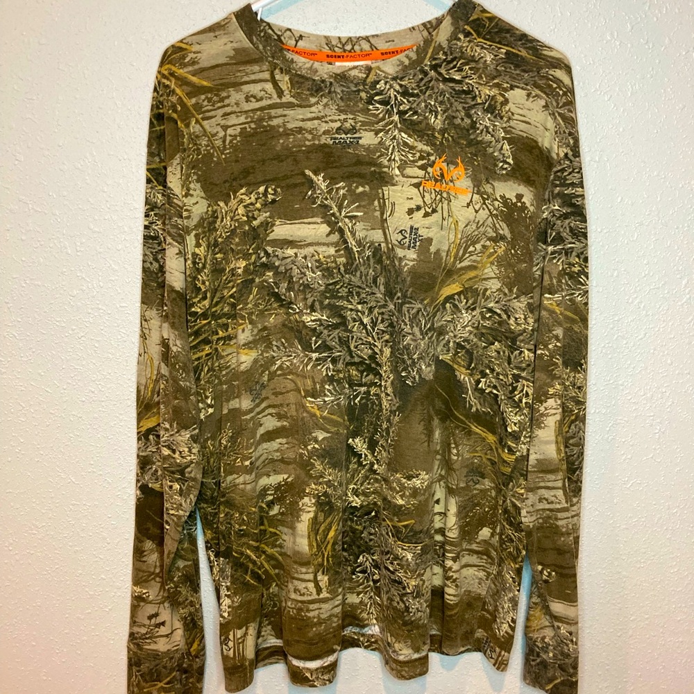 RealTree ScentLock Long-sleeve Camo Hunting Shirt